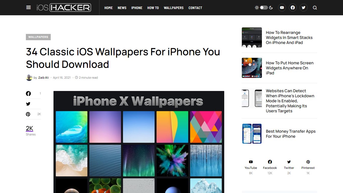 34 Classic iOS Wallpapers For iPhone You Should Download